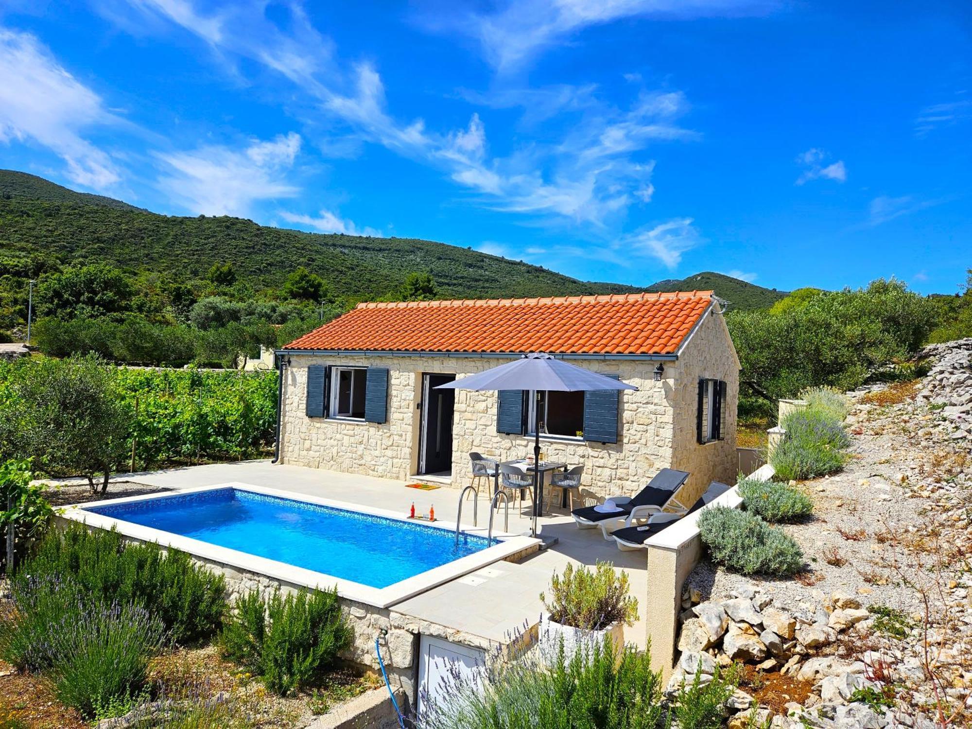 Ferienhaus Stone House In Vineyard